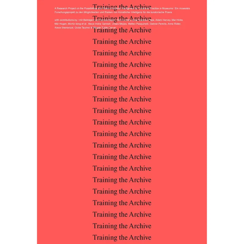 Book Appearance: Training the Archive