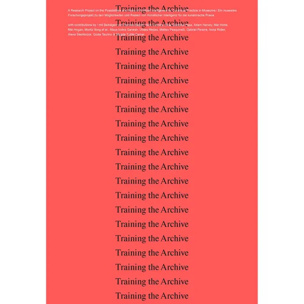 Book Appearance: Training the Archive