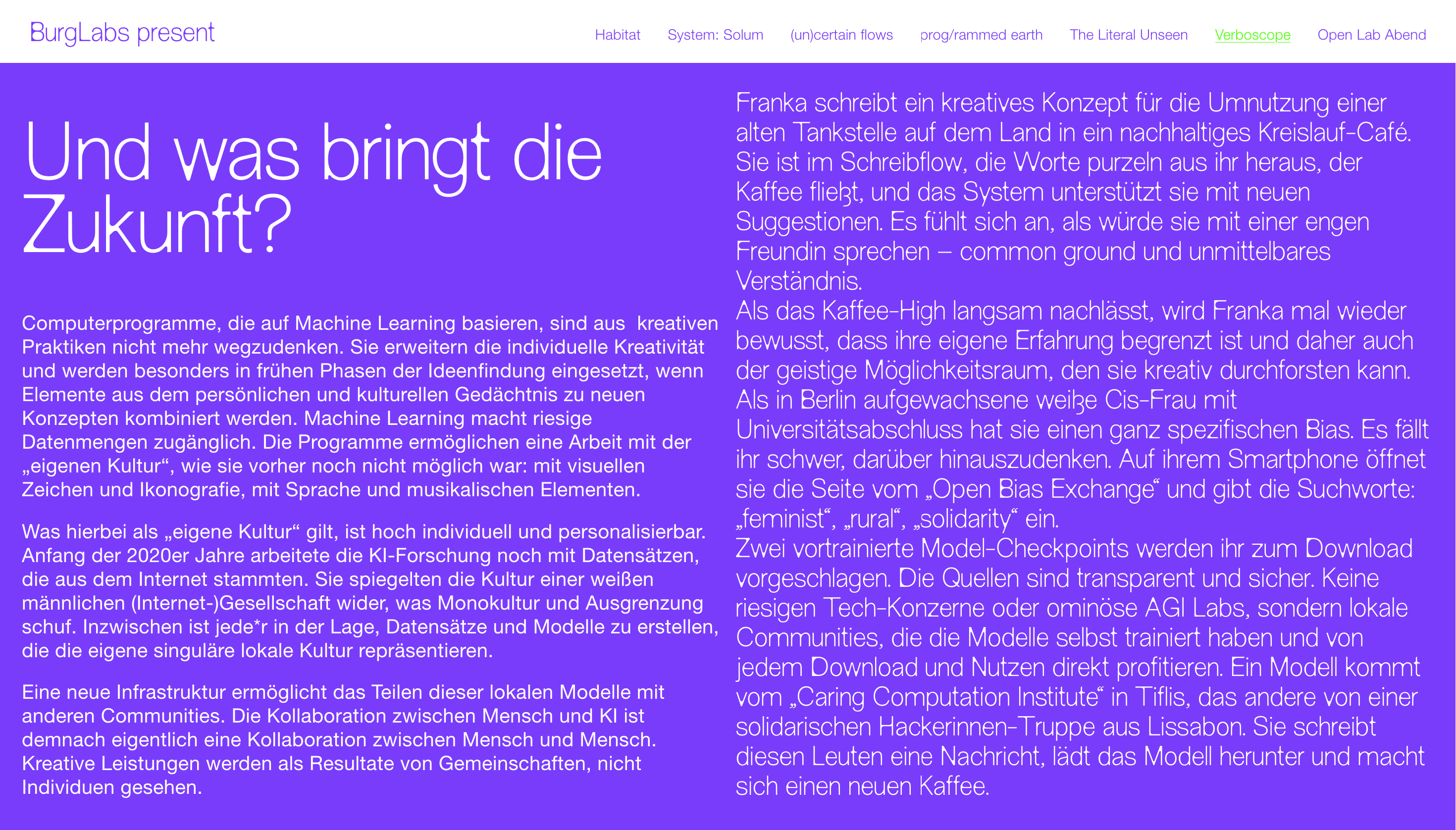 Open Bias Exchange – an alternative AI story